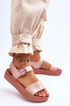 Pachnące Hipoalergiczne Sandały ZAXY JJ285242 Nude