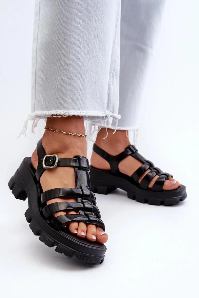 Pachnące Sandały Damskie ZAXY NN285039 Czarne