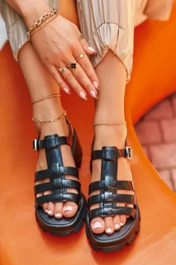 Pachnące Sandały Damskie ZAXY NN285039 Czarne