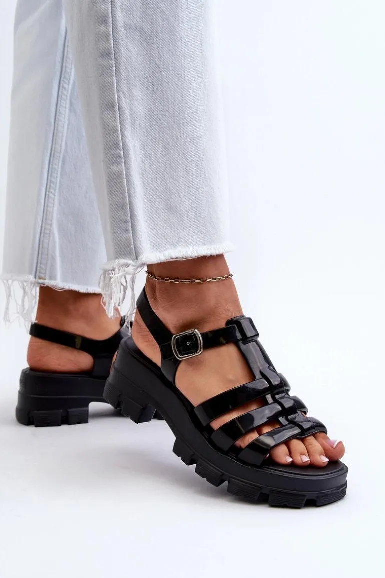 Pachnące Sandały Damskie ZAXY NN285039 Czarne