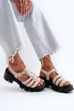 Pachnące Sandały Damskie ZAXY NN285040 Jasnobeżowe