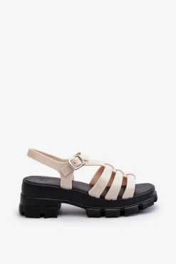 Pachnące Sandały Damskie ZAXY NN285040 Jasnobeżowe