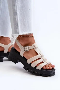 Pachnące Sandały Damskie ZAXY NN285040 Jasnobeżowe