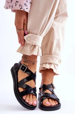 Pachnące Sandały Eco Friendly ZAXY JJ285093 Czarne