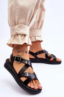 Pachnące Sandały Eco Friendly ZAXY JJ285093 Czarne