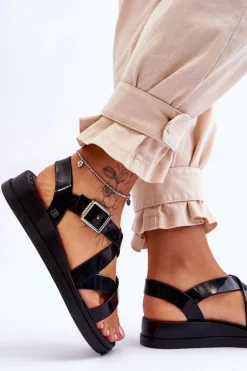 Pachnące Sandały Eco Friendly ZAXY JJ285093 Czarne