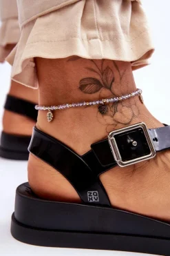 Pachnące Sandały Eco Friendly ZAXY JJ285093 Czarne