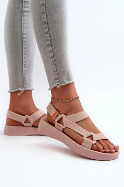 Pachnące Sandały Na Rzep ZAXY LL285061 Jasnoróżowe