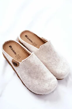 Papcie Klapki Profilaktyczne Inblu DK06 002 Beżowe