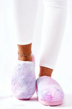 Papcie Ocieplane Futrzane Wielokolorowe Mecy