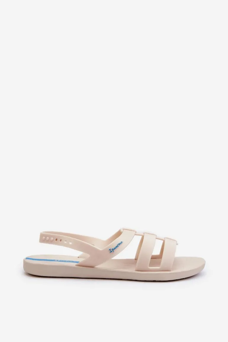 Płaskie Sandały Damskie 83516 Ipanema Style Sandal Fem Beżowe
