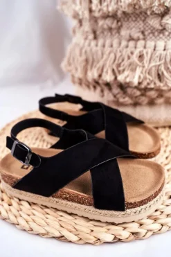 Sandałki Dziecięce Big Star Czarne FF374168