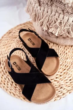 Sandałki Dziecięce Big Star Czarne FF374168