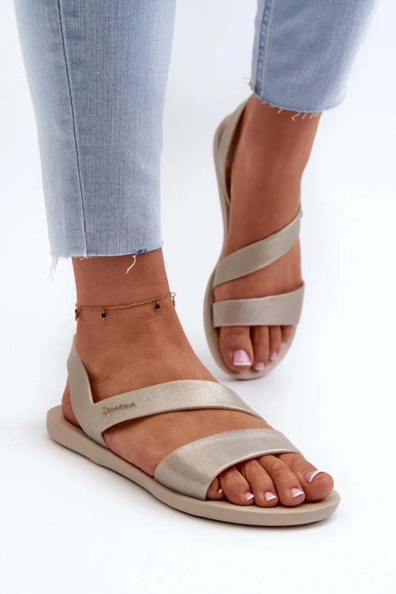 Sandały Damskie 82429 Ipanema Vibe Sandal Fem Beżowe