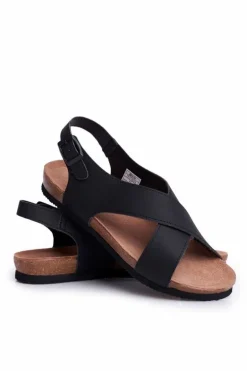 Sandały Damskie Big Star Czarne FF274621