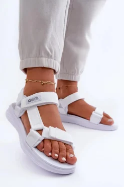 Sandały Damskie Big Star FF274A603 Białe