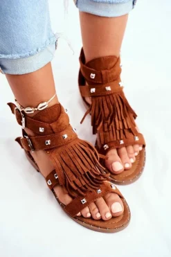 Sandały Damskie Boho Camel Balms