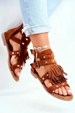 Sandały Damskie Boho Camel Balms