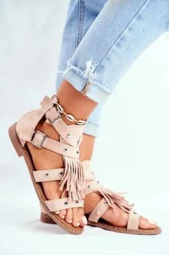 Sandały Damskie Boho Nude Balms
