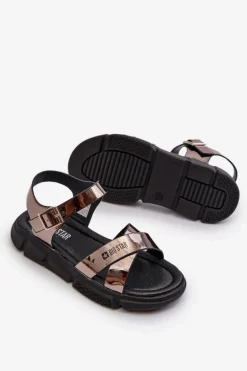 Sandały Dziewczęce Big Star NN374264 Czarne