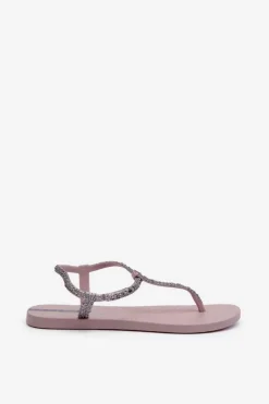 Sandały Japonki Z Brokatem Damskie 26914 Ipanema Class Brilha Fem Jasnofioletowe