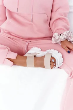 Sandały Na Platformie Beżowe Vagabond