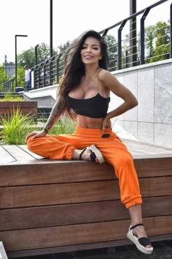 Sandały Na Platformie Z Plecionką Czarne Megara