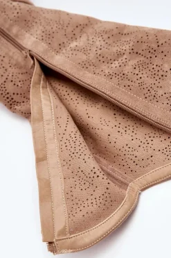 S.Barski HY66-132 Kozaki Damskie Ażurowe Beżowe