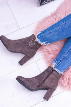 Sergio Leone Botki Na Słupku Coffe Zamsz Valentia