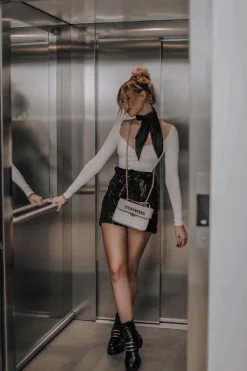 Skórzane Botki Ocieplane Czarne Lilinth