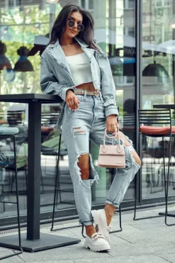 Skórzane Mokasyny Półbuty Big Star LL274581 Beżowe