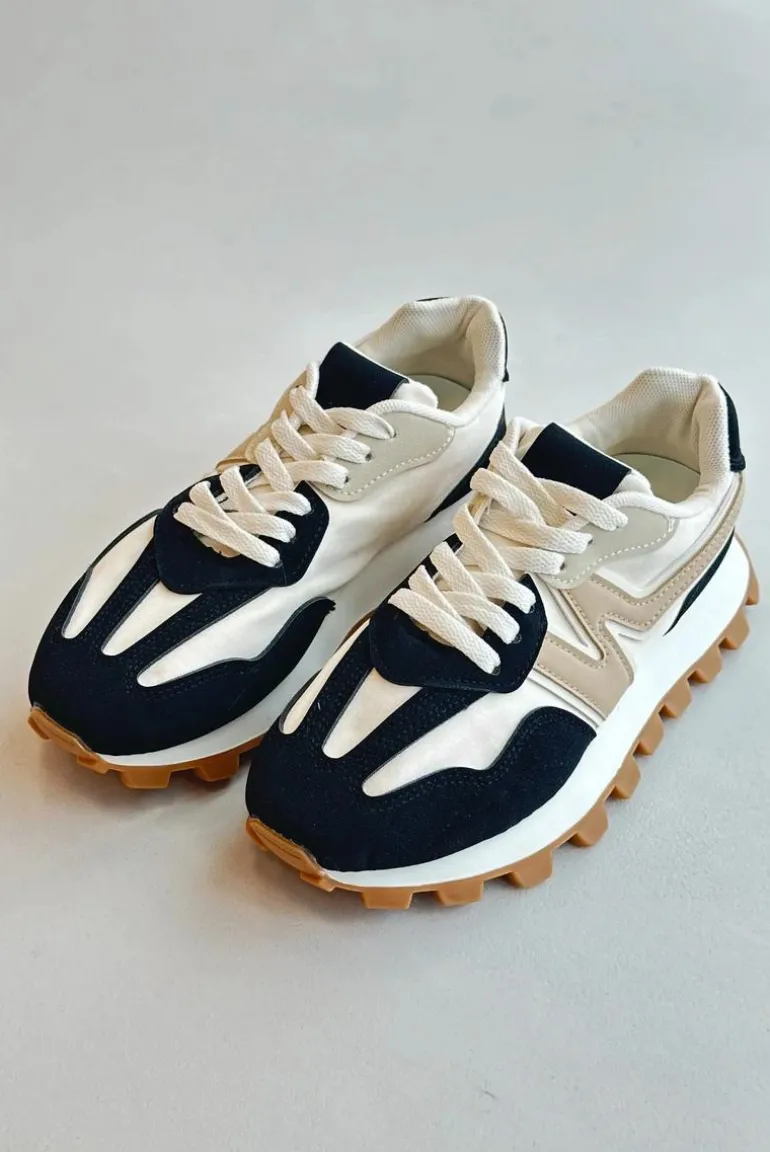 Sneakersy Buty Sportowe Damskie Czarne Kalelia