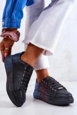 Sneakersy Buty Sportowe Dżety GOE JJ2N4050 Czarne