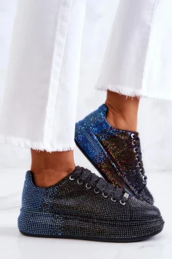 Sneakersy Buty Sportowe Dżety GOE JJ2N4050 Czarne