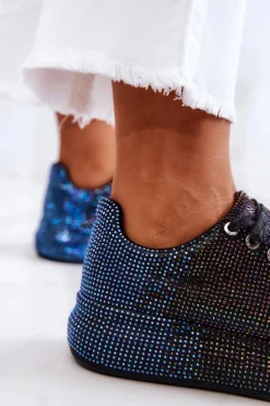 Sneakersy Buty Sportowe Dżety GOE JJ2N4050 Czarne