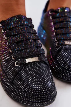 Sneakersy Buty Sportowe Dżety GOE JJ2N4050 Czarne