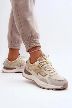 Sneakersy Damskie Big Star NN274A098 Beżowe
