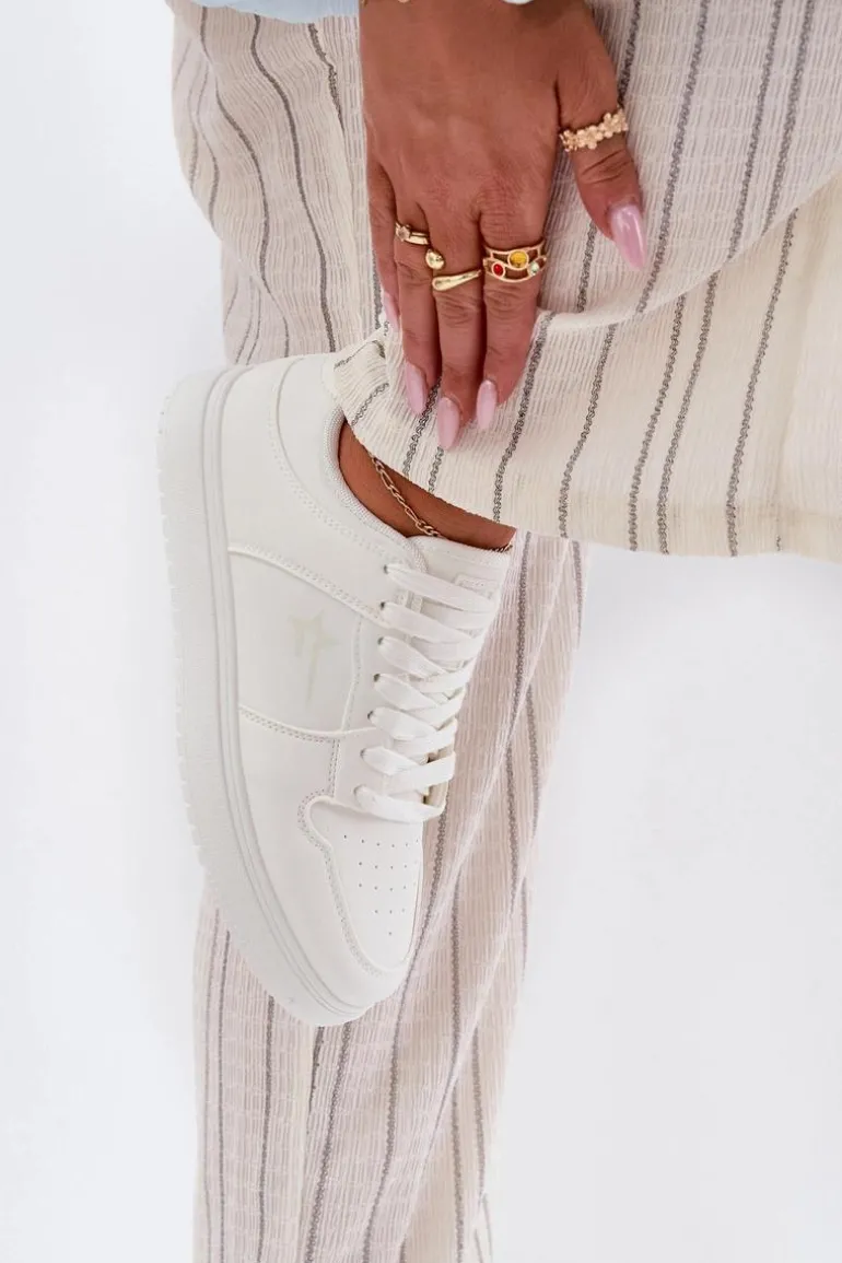 Sneakersy Damskie Big Star RR274A241 HI-POLY SYSTEM Białe