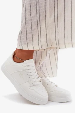 Sneakersy Damskie Big Star RR274A241 HI-POLY SYSTEM Białe