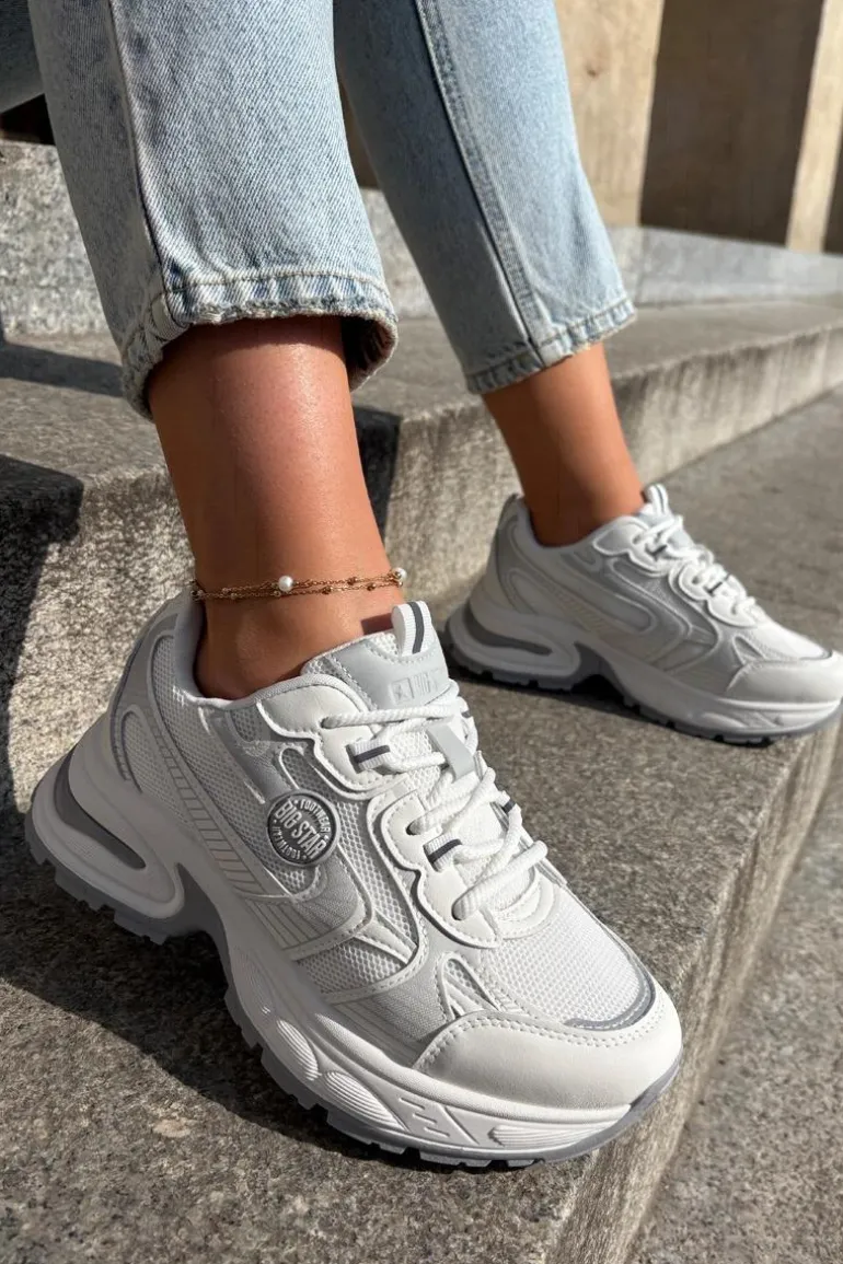 Sneakersy Damskie Big Star RR274A191 Białe