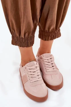 Sneakersy Damskie Big Star RR274373 Różowe