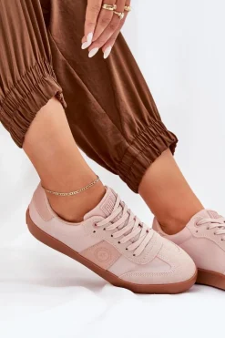 Sneakersy Damskie Big Star RR274373 Różowe