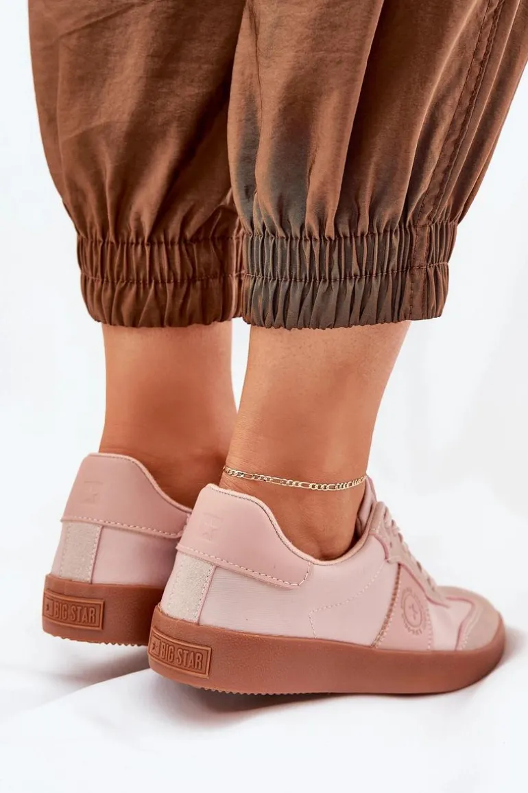 Sneakersy Damskie Big Star RR274373 Różowe