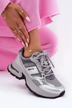 Sneakersy Damskie Big Star RR274A193 Szare