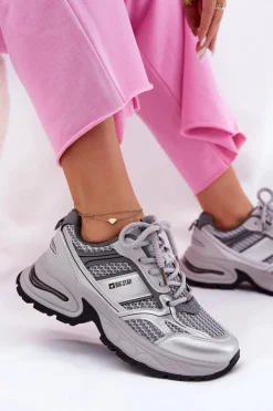 Sneakersy Damskie Big Star RR274A193 Szare