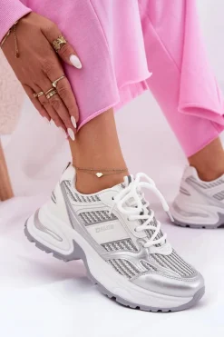 Sneakersy Damskie Big Star RR274A195 Białe