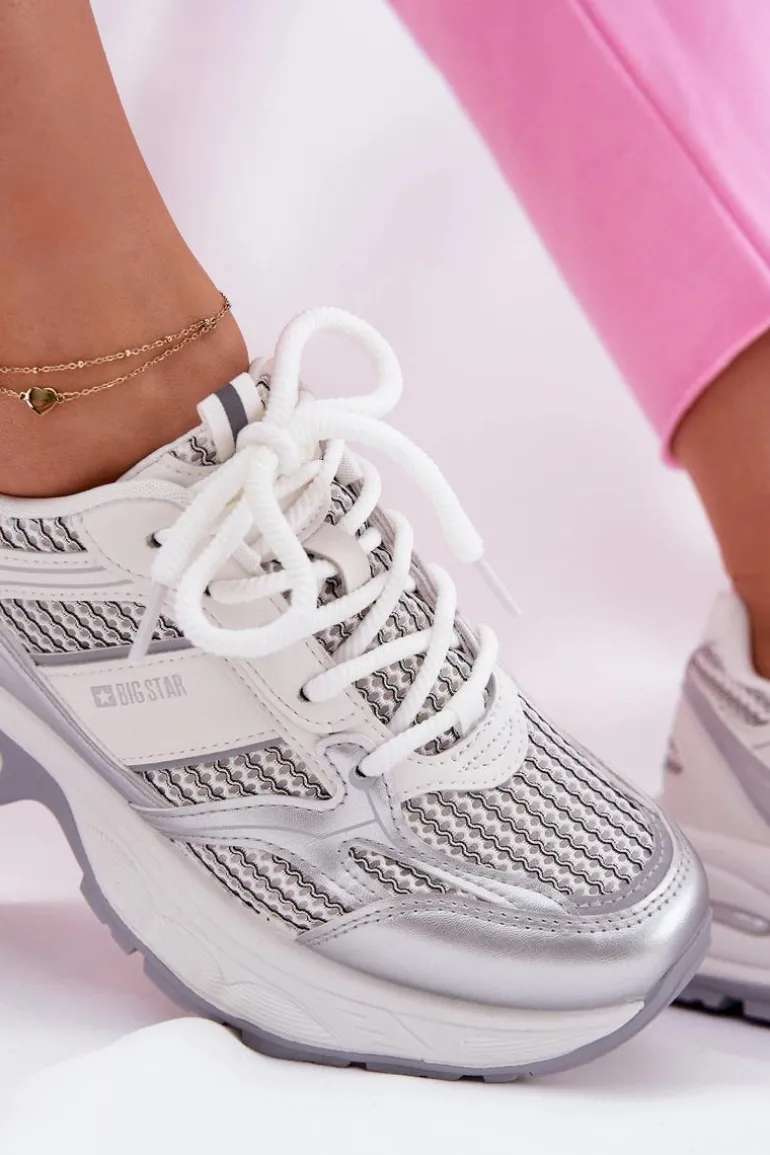 Sneakersy Damskie Big Star RR274A195 Białe