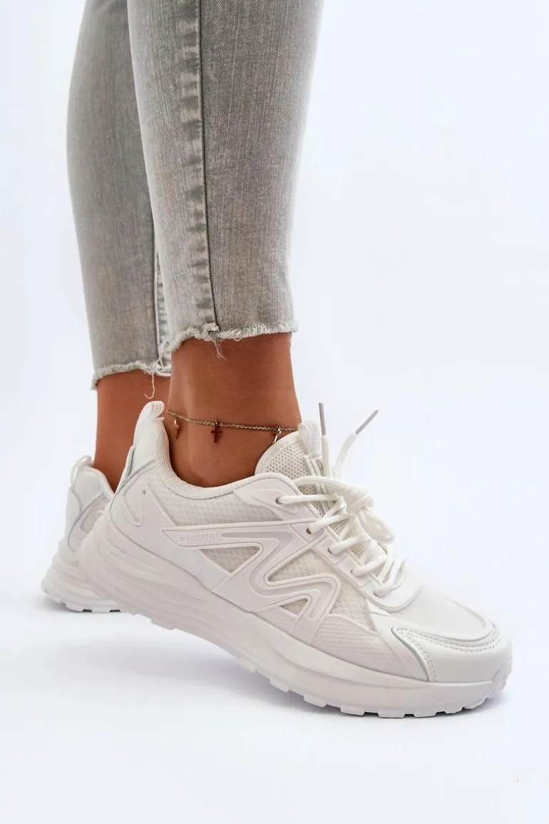 Sneakersy damskie Big Star NN274A084 Białe