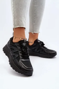 Sneakersy damskie Big Star NN274A085 Czarny