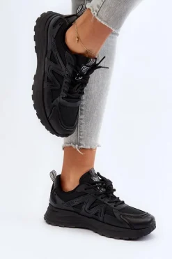 Sneakersy damskie Big Star NN274A085 Czarny